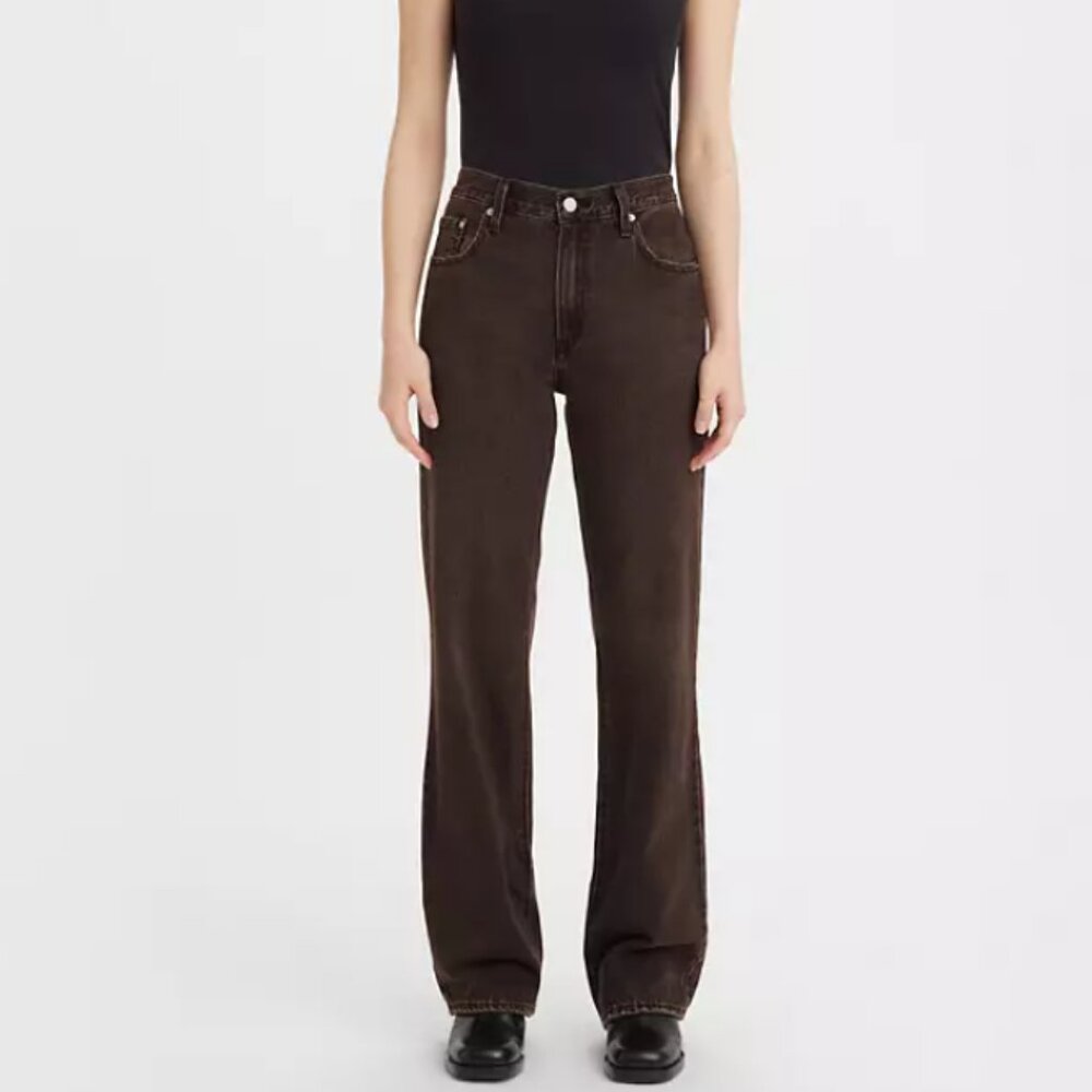 Levi's Premium Baggy Boot Red wash jeans